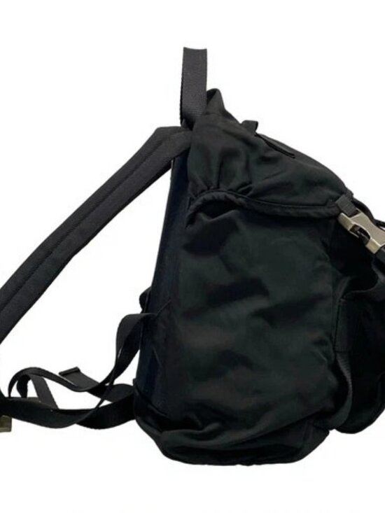 PRADA - V140 Black Nylon Backpack main image 5
